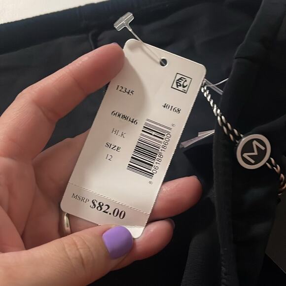 NEW Magicsuit Black Bathingsuit Skirted Bottoms Women's Size 12 NWT - Picture 8 of 10